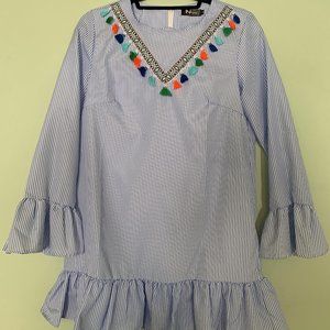 Blue & White Tunic